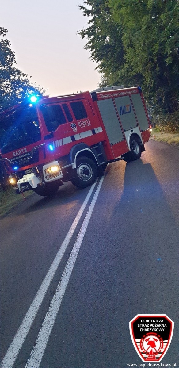 Wypadek na trasie 212 Chojnice-Bytów. Jedna osoba trafiła do...