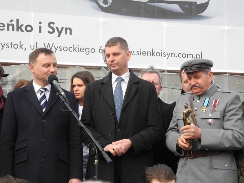 Andrzej Duda w Białymstoku