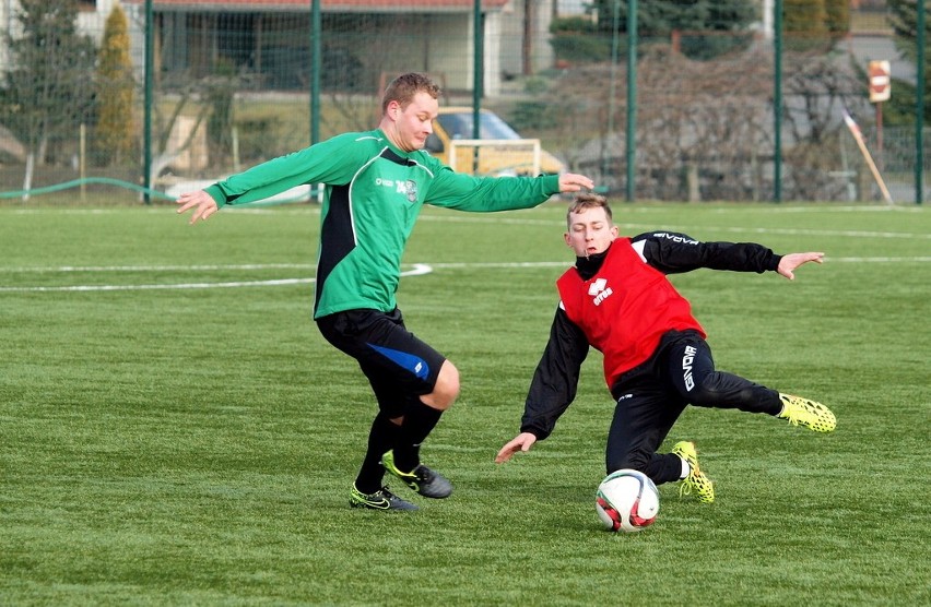 W meczu sparingowym rozegranym na boisku w Świeciu Sparta...