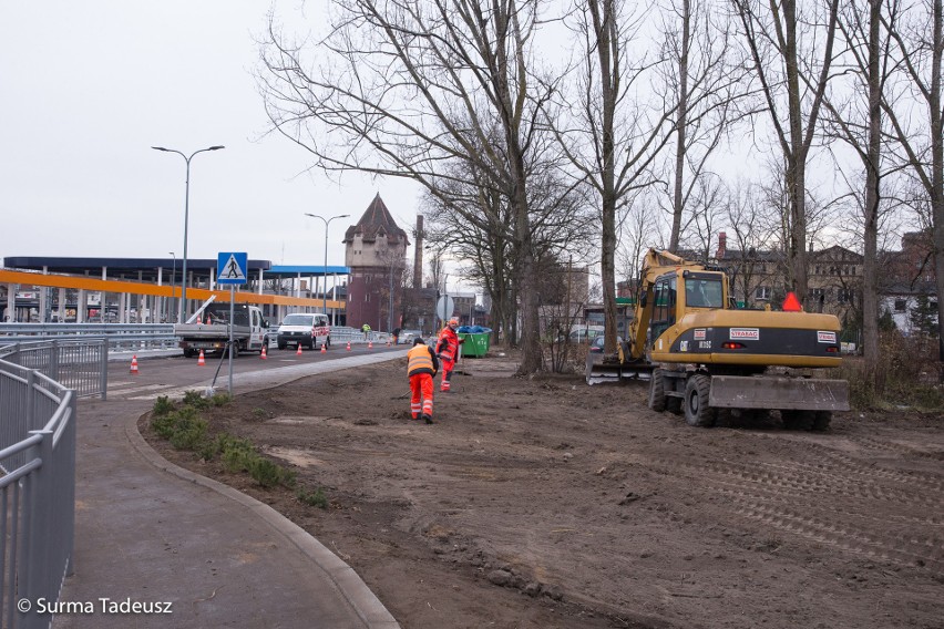 W Stargardzie, w Zintegrowanym Centrum Przesiadkowym, praca wre [ZDJĘCIA]