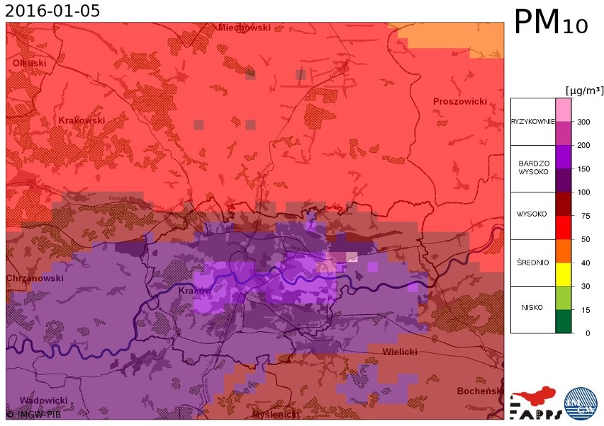 Bardzo zła jakość powietrza w Krakowie i Małopolsce. Prognoza na kolejne dni [WIDEO]