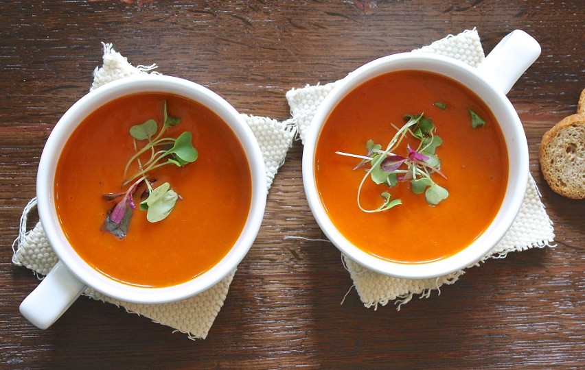 Dieta dr Dąbrowskiej to również zupy krem, które są...