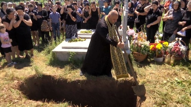 W środę, 26 czerwca na wsi  Trójca w iwanofrankowskim obwodzie odbył się pogrzeb Vasyla Chorneia.