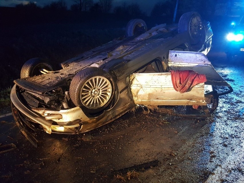 Do groźnego zdarzenia doszło w piątek późnym wieczorem na...