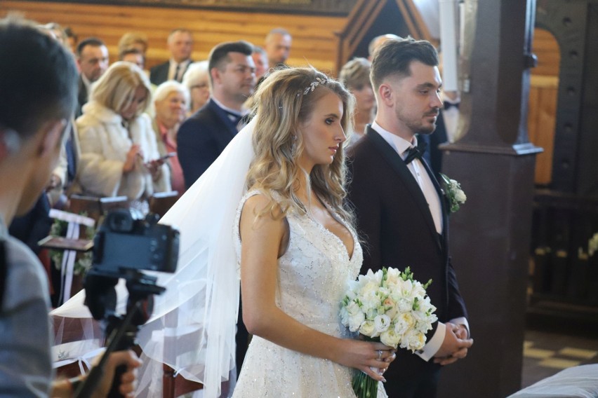 Ślub syna króla disco polo Zenka Martyniuka. Daniel Martyniuk i Ewelina Golczyńska powiedzieli sobie sakramentalne "TAK"! [ZDJĘCIA]