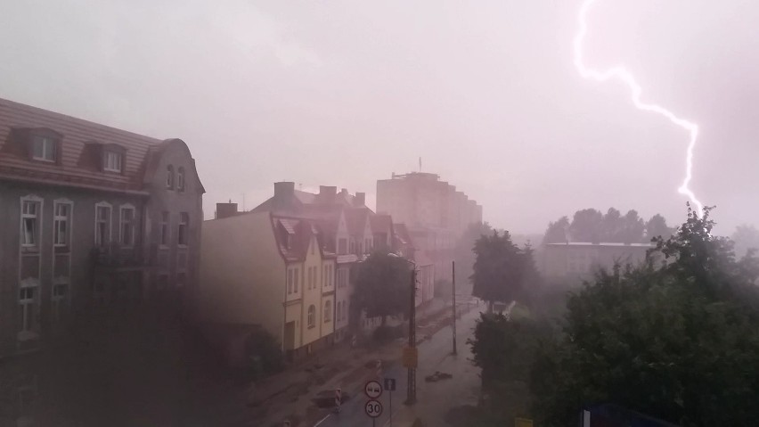 Burza nad Koszalinem