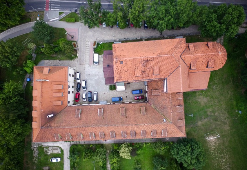 Kalinowszczyzna na zdjęciach z drona: kościół Salezjanów pod...