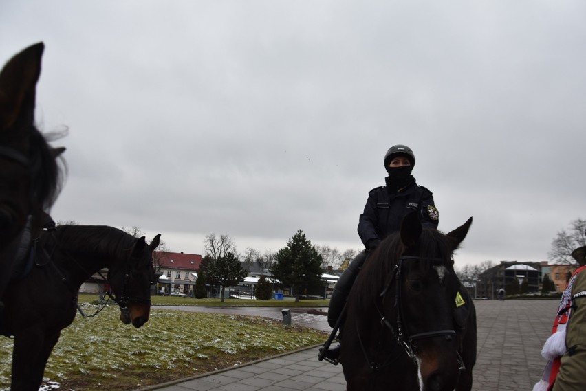 Policja konna pod Jasną Górą