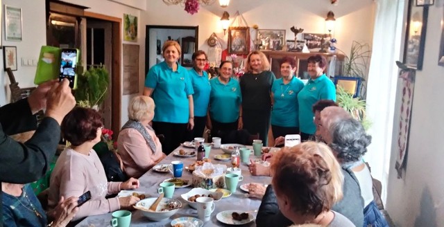 Posiedzenie Gminnej Rady Seniorów w Chacie Boguckiej.