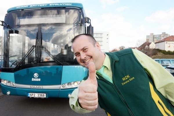 Elektryczna Skoda będzie wozić pasażerów. Zielona Góra testuje nowy ekoautobus (zdjęcia, wideo)