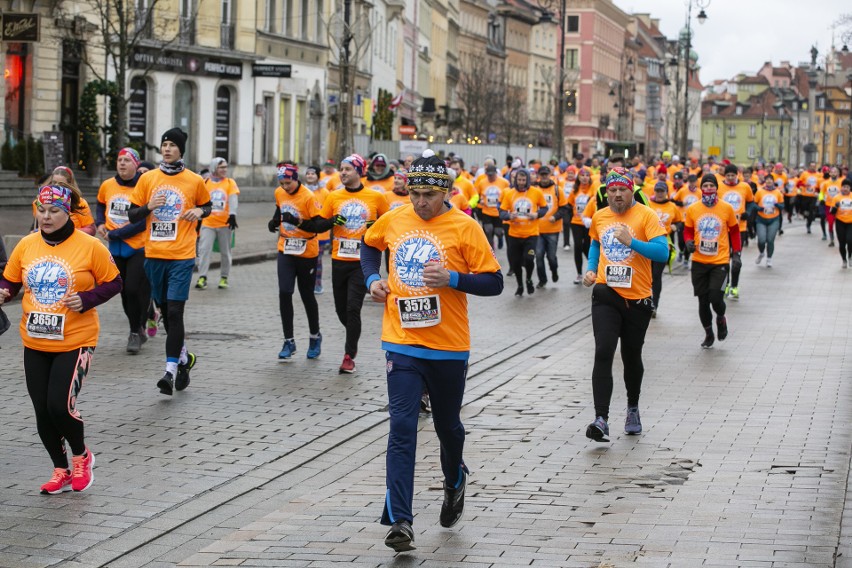 Bieg WOŚP 2020, Warszawa [ZDJĘCIA UCZESTNIKÓW]. Uczestnicy...