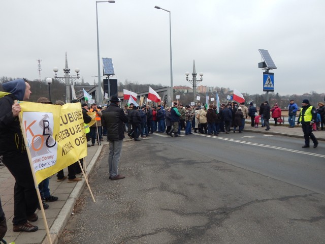 Będzie to już trzeci protest na moście w Krośnie Odrzańskim w tym roku.