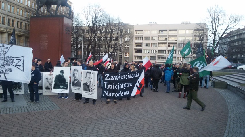 Marsz Żołnierzy Wyklętych w Katowicach Uczcili pamięć...