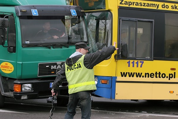 Do kolizji doszlo w sobote ok. godz. 10.30 na skrzyzowaniu...