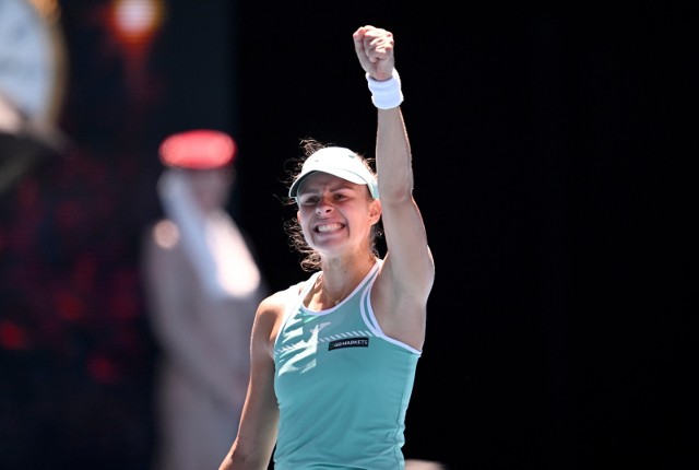 Magda Linette triumfuje w 1/8 finały Australian Open