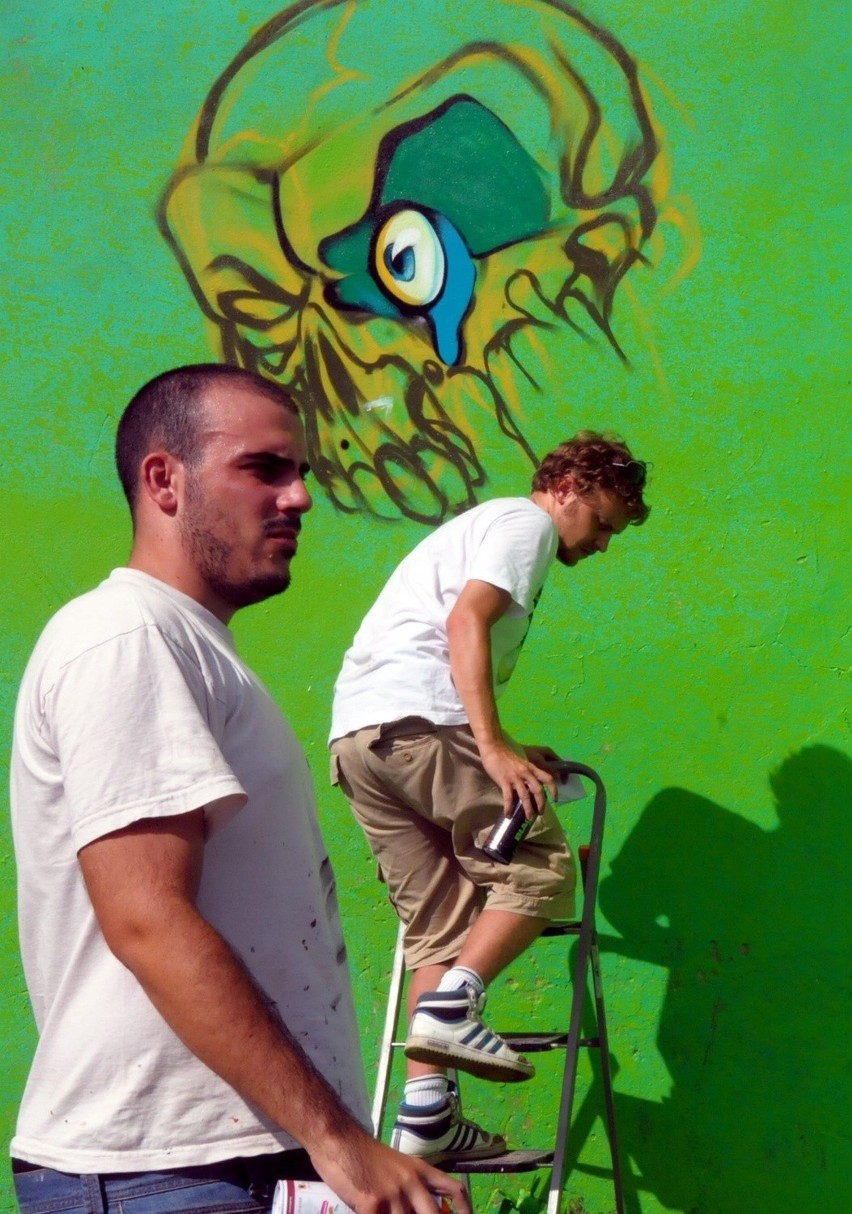 Lubelski festiwal graffiti: Murale na ul. Peowiaków (FOTO)