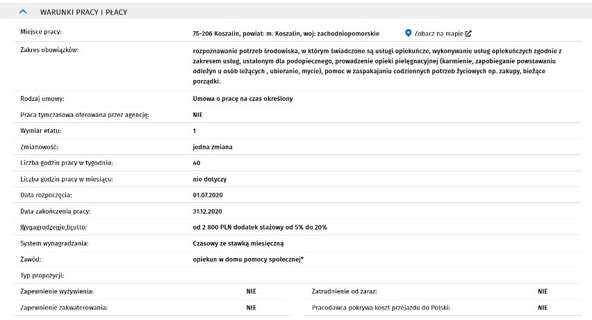 Praca w Koszalinie. Najnowsze oferty pracy. Sprawdź!