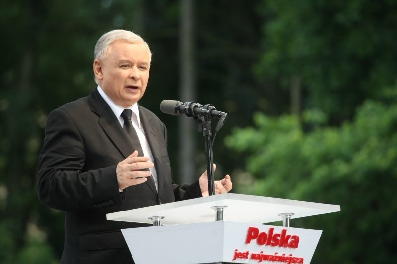 Jarosław Kaczyński w Białymstoku