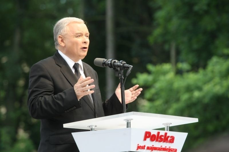 Jarosław Kaczyński w Białymstoku