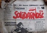 40. rocznica Porozumień Sierpniowych. Unikatowe numery pisma "Solidarności"