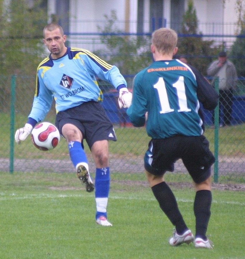 Przebój Wolbrom - Górnik Łęczna (13.10.2007)