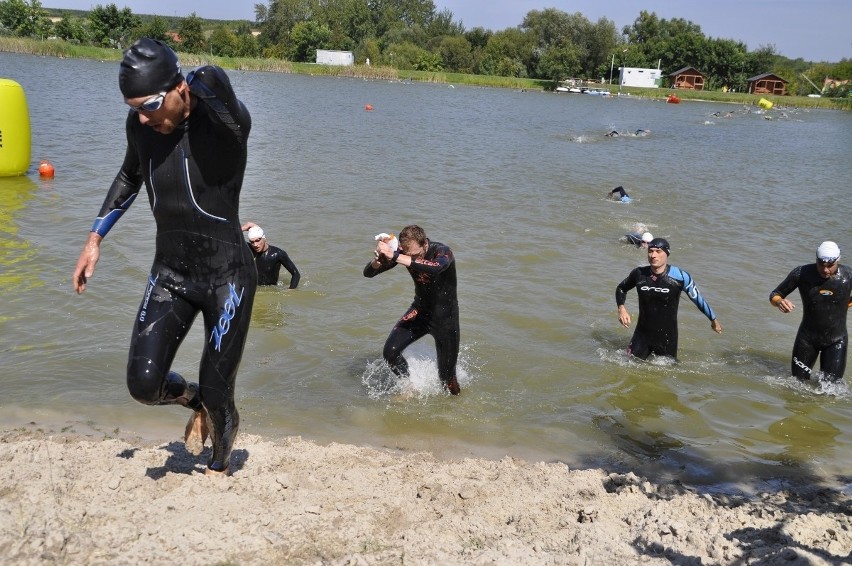 124 zawodników z całego kraju rywalizowało w Triathlonie Ziemi Sandomierskiej