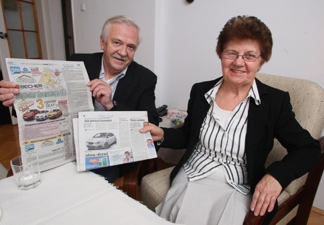 Pani Helena Niczewska wraz z małżonkiem nie mogli uwierzyć, że po raz kolejny wygrali nowe auto.