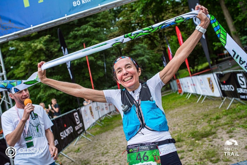 Biegi w zawodach TriCity Trail należą do wymagających...