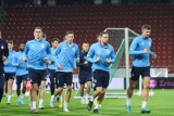 Piłkarze Dynama Kijów trenowali na stadionie Cracovii przed meczem z AEK Larnaka w Lidze Europy ZDJĘCIA