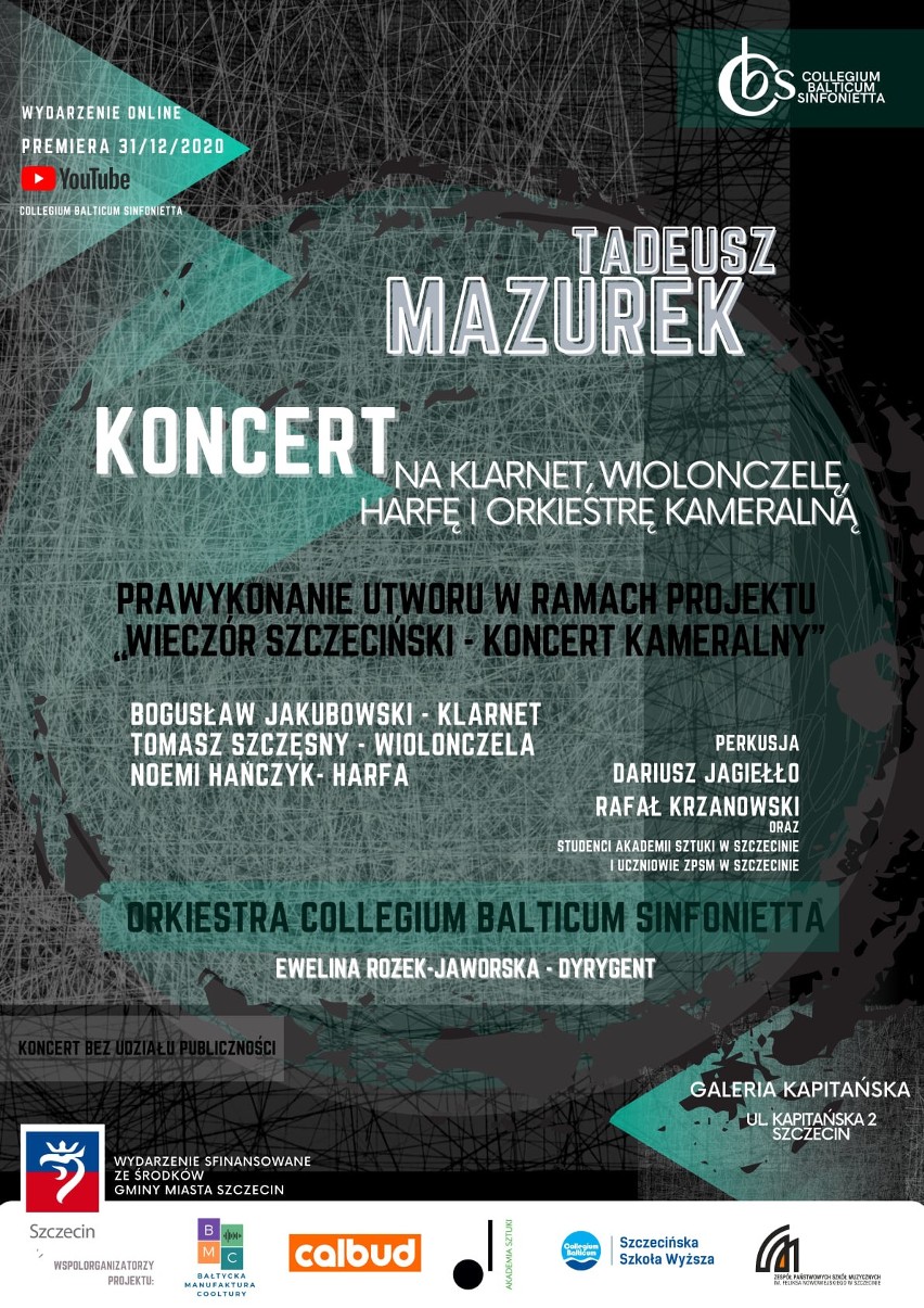 Projekt “Wieczór szczeciński - koncert kameralny”
