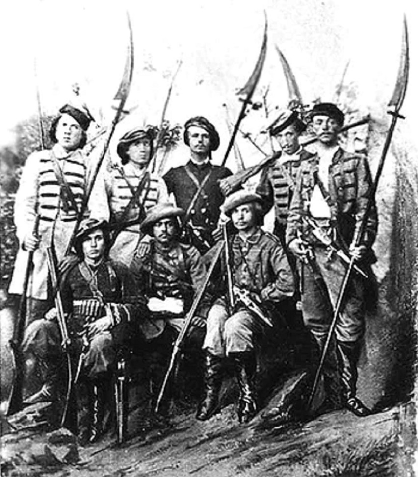 22 kwietnia 1863 r. powstańcy styczniowi z pow. wieluńskiego...