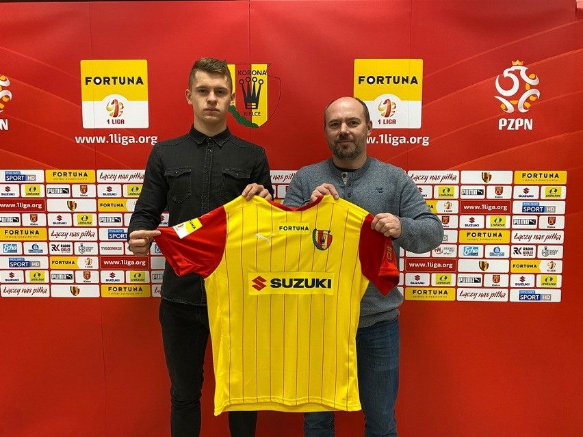 Bartosz Kralka podpisał profesjonalny kontrakt z Koroną Kielce. Umowa będzie obowiązywać przez półtora roku