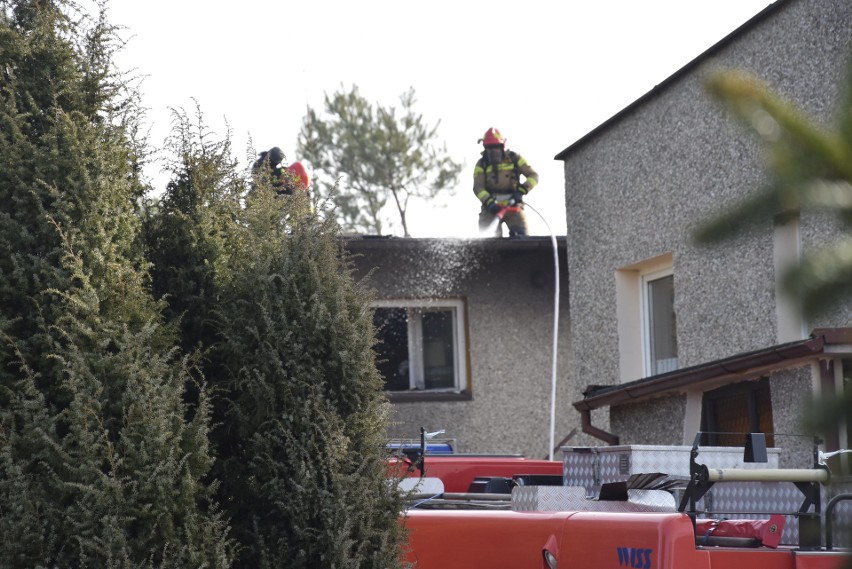 Pożar domu w Rybniku. Ląduje helikopter LPR po ranną...