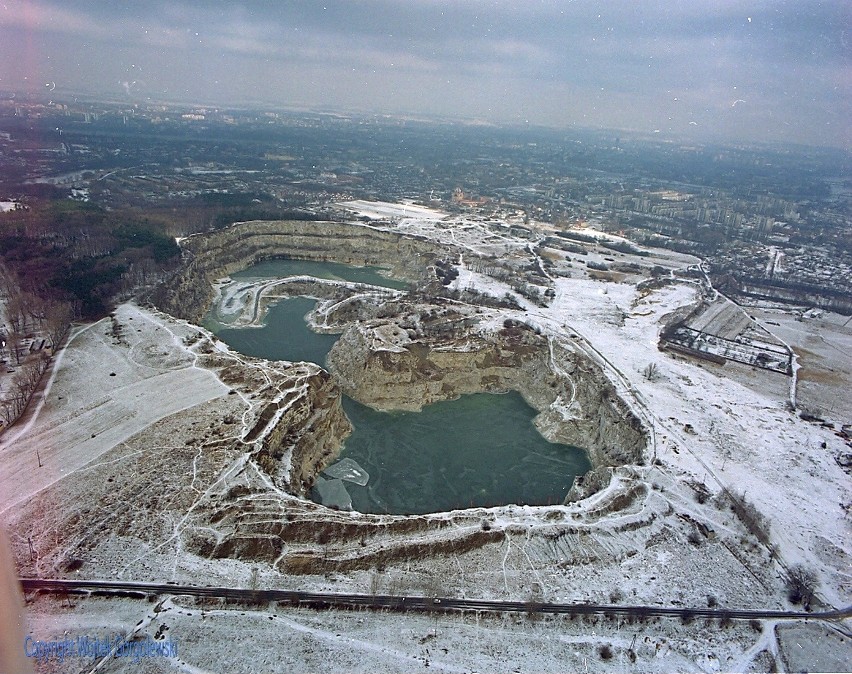 Krakowski Zakrzówek w latach 1981-2008.