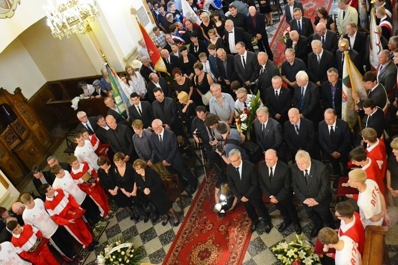Pogrzeb Zbigniewa Pietrzykowskiego w Bielsku-Białej