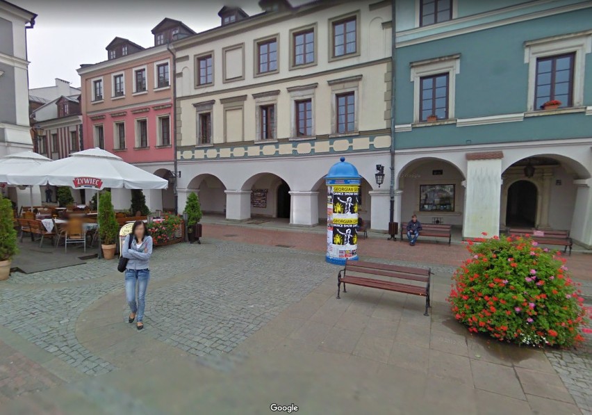 Nikt się nie ukryje. Mieszkańcy Zamościa przyłapani przez kamery Google Street View na Starym Mieście [26.05]