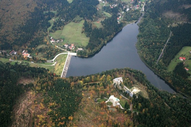 Zapora w Wiśle Czarnem