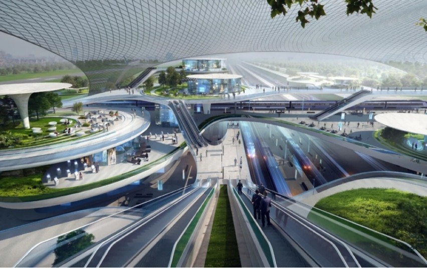 Jak będzie wyglądał Centralny Port Komunikacyjny? Znamy szczegóły super-lotniska
