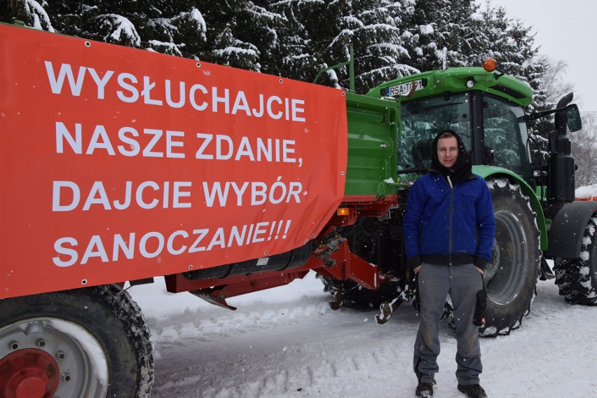 Protest w Sanoku. Mieszkańcy gminy Sanok i Zagórz nie chcą...