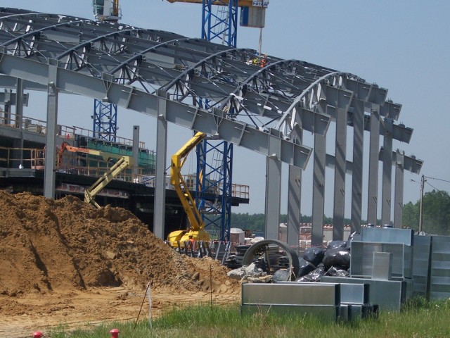 Budowa terminala na lotnisku Rzeszów-Jasionka