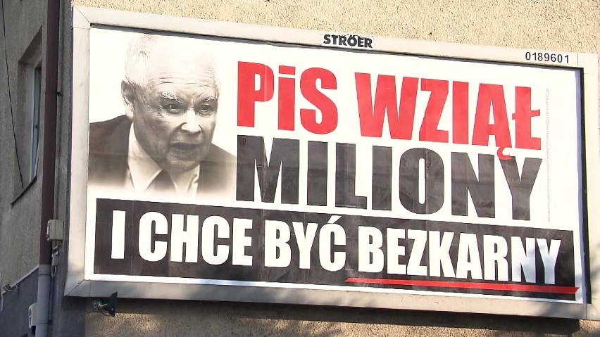 Plakatowa ofensywa przedwyborcza