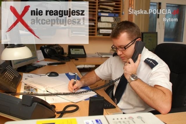 Oficer dyżurny komisariatu przy ul. Chrzanowskiego dostał telefoniczne zgłoszenie o wandalu