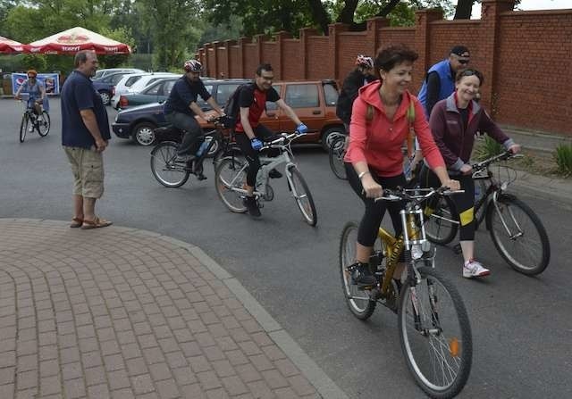Rowerzyści chętnie korzystają z dróg rowerowych przebiegających przez gminę Chełmża