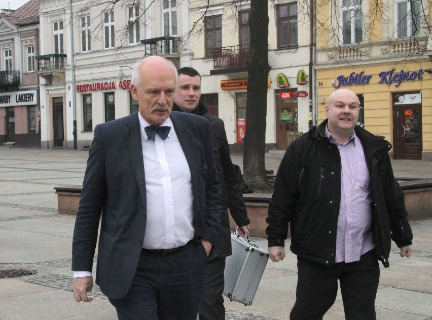 Janusz Korwin-Mikke w Kielcach: Jazgot feministek zagłusza prawdy naukowe