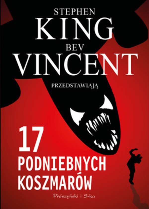 Stephen King nie znosi latać. I wraz ze współredaktorem, Bevem Vincentem, pragnie podzielić się tym strachem przed lataniem z wami.Witajcie w `17 podniebnych koszmarach`, antologii opowiadającej o nieszczęściach, które mogą was spotkać, kiedy jesteście jedenaście kilometrów nad ziemią i pędzicie z prędkością ponad ośmiuset kilometrów na godzinę, zamknięci w metalowej rurze (jak - brrr! - w trumnie) z około setką obcych ludzi. To książka o wszelkich zdarzeniach mogących zmienić waszą podróż po przyjaznym niebie w horror, w tym także takich, których dotąd nawet sobie nie wyobrażaliście... ale o których teraz już nie będziecie mogli przestać myśleć, gdy następnym razem wsiądziecie do samolotu i oddacie swój los w ręce obcego człowieka.