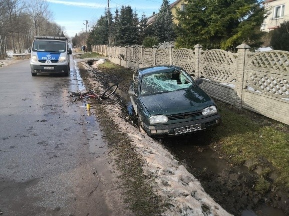 Na miejscu piątkowego wypadku w gminie Bodzentyn