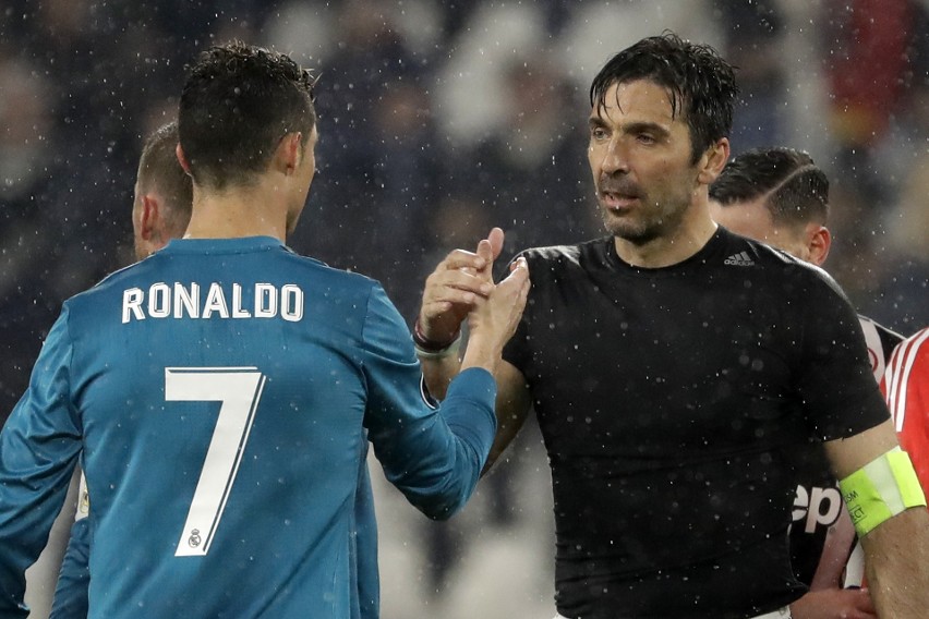 Cristiano Ronaldo i Gianluigi Buffon dziękują sobie za walkę...