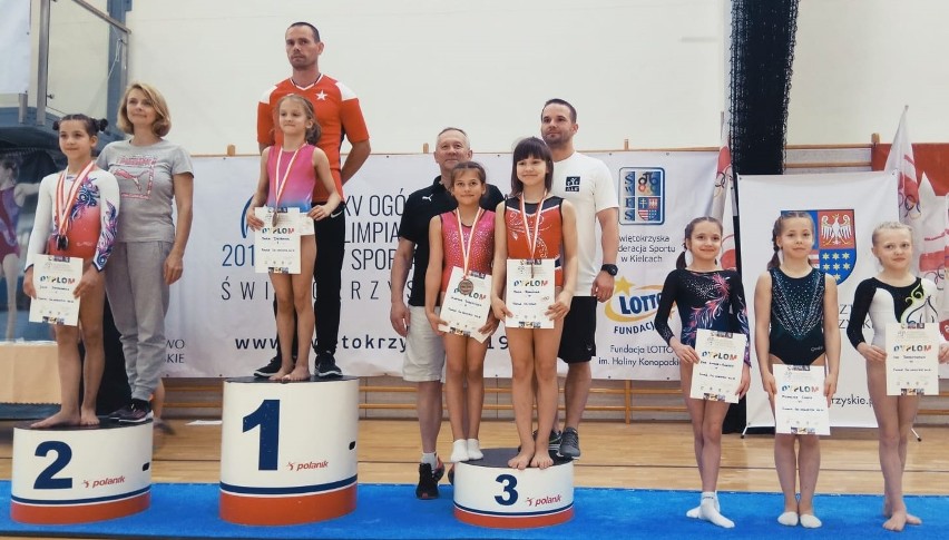 11 medali gimnastyczek Wisły Kraków w Ogólnopolskiej Olimpiadzie Młodzieży [ZDJĘCIA]