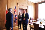 Zastępca Ambasadora Wielkiej Brytanii z wizytą w Śląskim Urzędzie Wojewódzkim