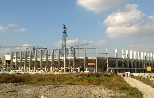 Stadion Miejski w Lublinie jest gotowy dokładnie w 50%